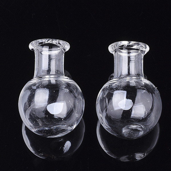 PandaHall Handmade One Hole Blown Glass Globe Cover, For Bottle Pendant Making, Clear, 26x18mm, Hole: 6mm, Bottle Capacity: 2.5ml(0.08 fl....
PandaHall Handmade One Hole Blown Glass Globe Cover, For Bottle Pendant Making, Clear, 26x18mm, Hole: 6mm, Bottle Capacity: 2.5ml(0.08 fl....