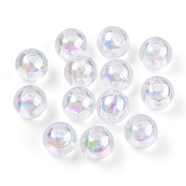 PandaHall Transparent Acrylic Beads, AB Colors Plated, Round, Clear AB, 6mm, Hole: 1.8mm, about 4800pcs/500g Acrylic Round White
PandaHall Transparent Acrylic Beads, AB Colors Plated, Round, Clear AB, 6mm, Hole: 1.8mm, about 4800pcs/500g Acrylic Round White
