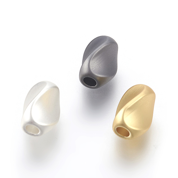 PandaHall Brass Beads, Long-Lasting Plated, Lead Free & Cadmium Free & Nickel Free, Twist, Oval, Matte Style, Mixed Color, 8x5x5mm, Hole..., Multicolor
PandaHall Brass Beads, Long-Lasting Plated, Lead Free & Cadmium Free & Nickel Free, Twist, Oval, Matte Style, Mixed Color, 8x5x5mm, Hole..., Multicolor