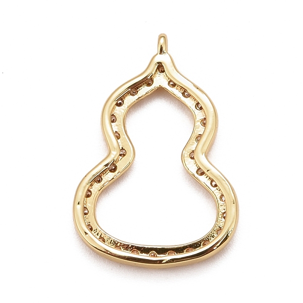 PandaHall Rack Plating Brass Micro Pave Clear Cubic Zirconia Pendants, Cadmium Free & Nickel Free & Lead Free, Long-Lasting Plated, Gourd...
PandaHall Rack Plating Brass Micro Pave Clear Cubic Zirconia Pendants, Cadmium Free & Nickel Free & Lead Free, Long-Lasting Plated, Gourd...