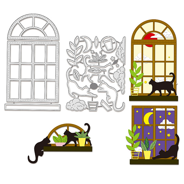 PandaHall Carbon Steel Cutting Dies Stencils, for DIY Scrapbooking, Photo Album, Decorative Embossing Paper Card, Stainless Steel Color, Cat...
PandaHall Carbon Steel Cutting Dies Stencils, for DIY Scrapbooking, Photo Album, Decorative Embossing Paper Card, Stainless Steel Color, Cat...