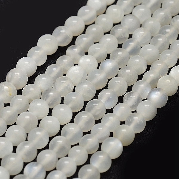 PandaHall Natural White Moonstone Beads Strands, Round, 5mm, Hole: 1mm, about 80~83pcs/strand, 15.7 inch(40cm) White Moonstone Round
PandaHall Natural White Moonstone Beads Strands, Round, 5mm, Hole: 1mm, about 80~83pcs/strand, 15.7 inch(40cm) White Moonstone Round