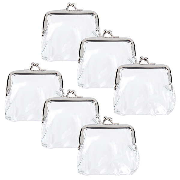 PandaHall GORGECRAFT 6PCS Clear Coin Purses Transparent Change Purses Waterproof PVC Jelly Wallets Kiss Lock Clear Change Pouch Gifts for...
PandaHall GORGECRAFT 6PCS Clear Coin Purses Transparent Change Purses Waterproof PVC Jelly Wallets Kiss Lock Clear Change Pouch Gifts for...