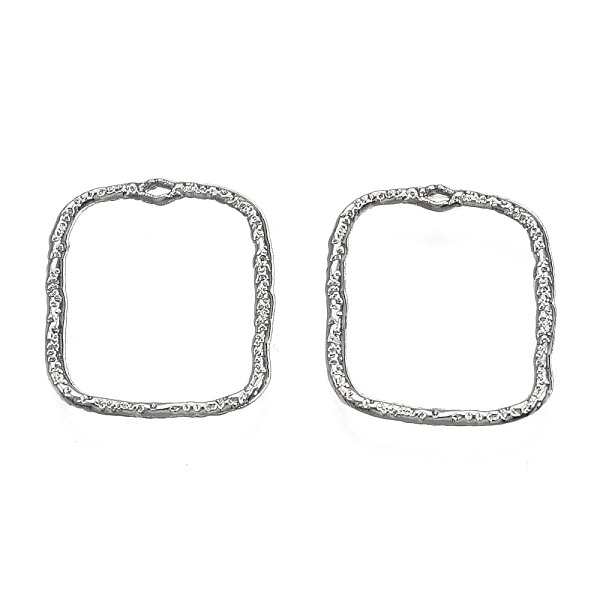 PandaHall Alloy Pendants, Cadmium Free & Nickel Free & Lead Free, Rectangle, Platinum, 20.5x17x1.5mm, Hole: 0.7mm Alloy Rectangle
PandaHall Alloy Pendants, Cadmium Free & Nickel Free & Lead Free, Rectangle, Platinum, 20.5x17x1.5mm, Hole: 0.7mm Alloy Rectangle