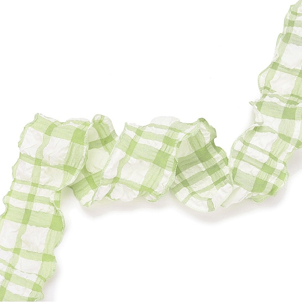PandaHall 20 Yards Polyester Ruffled Ribbon, Pleated Tartan Ribbon for Wedding, Gift, Party Decoration, Yellow Green, 1-1/2 inch(38mm)...
PandaHall 20 Yards Polyester Ruffled Ribbon, Pleated Tartan Ribbon for Wedding, Gift, Party Decoration, Yellow Green, 1-1/2 inch(38mm)...