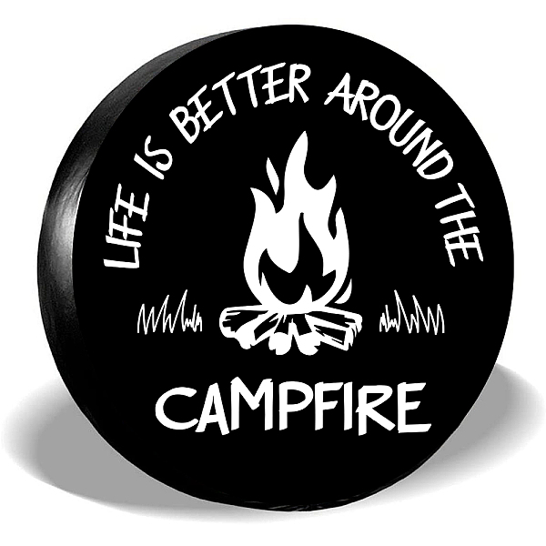 PandaHall Polyester Tyre Cover, with Contraction Band, Flat Round with Pattern, Fire Pattern, 700~750mm Polyester Others
PandaHall Polyester Tyre Cover, with Contraction Band, Flat Round with Pattern, Fire Pattern, 700~750mm Polyester Others