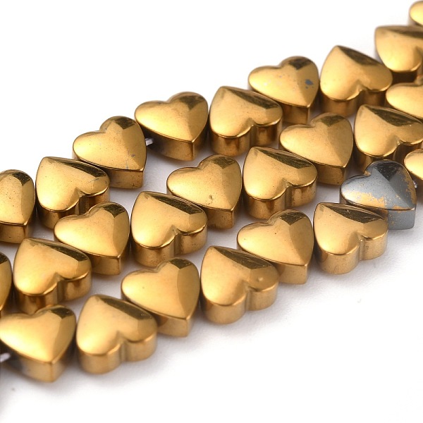 PandaHall Non-magnetic Synthetic Hematite Beads Strands, Galvanic Plating(Color Retention for 1 Year), Heart, Golden Plated, 6x6x3mm, Hole...
PandaHall Non-magnetic Synthetic Hematite Beads Strands, Galvanic Plating(Color Retention for 1 Year), Heart, Golden Plated, 6x6x3mm, Hole...
