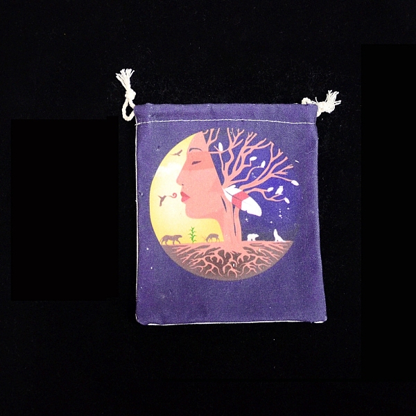 PandaHall Tarot Card Storage Bag, Cloth Drawstring Bags, for Witchcraft Wiccan Altar Supplies, Rectangle, Tree, 160~165x135mm Cloth Tree
PandaHall Tarot Card Storage Bag, Cloth Drawstring Bags, for Witchcraft Wiccan Altar Supplies, Rectangle, Tree, 160~165x135mm Cloth Tree