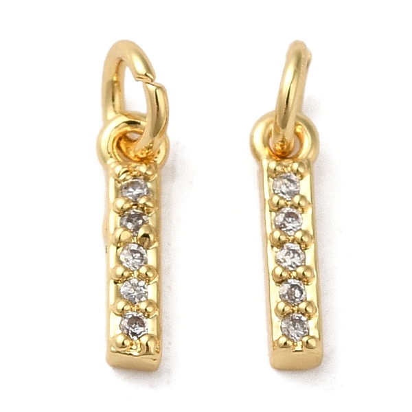 PandaHall Brass Micro Pave Grade AAA Cubic Zirconia Charms, Letter I, Cadmium Free & Nickel Free & Lead Free, Real 18K Gold Plated..., Clear
PandaHall Brass Micro Pave Grade AAA Cubic Zirconia Charms, Letter I, Cadmium Free & Nickel Free & Lead Free, Real 18K Gold Plated..., Clear