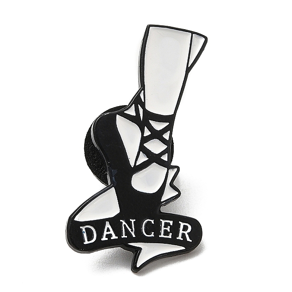 PandaHall Dancing Theme Enamel Pin, Black Alloy Brooch for Backpack Clothes, Shoes, 30.5x16.2x1.3mm Alloy+Enamel Shoes
PandaHall Dancing Theme Enamel Pin, Black Alloy Brooch for Backpack Clothes, Shoes, 30.5x16.2x1.3mm Alloy+Enamel Shoes