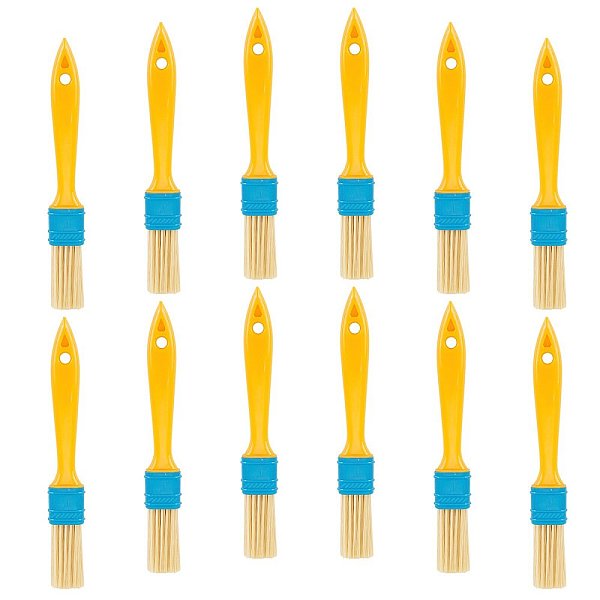 PandaHall Nylon Oil Varnish Brush, with Plastic Handle, Gold, 18x2.5x1.2cm Plastic Gold
PandaHall Nylon Oil Varnish Brush, with Plastic Handle, Gold, 18x2.5x1.2cm Plastic Gold