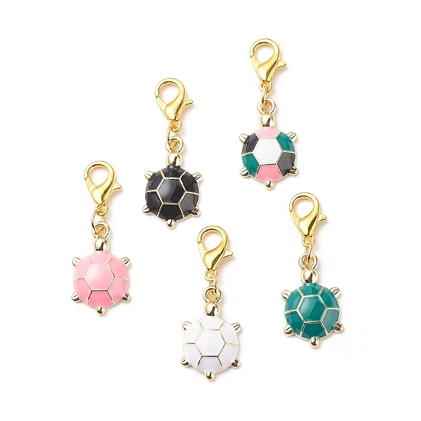 PandaHall Alloy Enamel Tortoise Pendant Decorations, Lobster Clasp Charms, Clip-on Charms, for Keychain, Purse, Backpack Ornament, Mixed..., Multicolor
PandaHall Alloy Enamel Tortoise Pendant Decorations, Lobster Clasp Charms, Clip-on Charms, for Keychain, Purse, Backpack Ornament, Mixed..., Multicolor