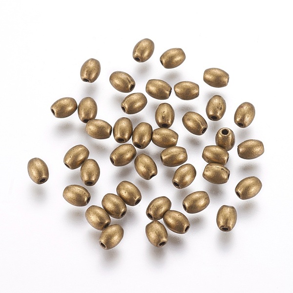 PandaHall Tibetan Style Alloy Beads, Lead Free & Nickel Free & Cadmium Free, Antique Bronze Color, Oval, 5mm long, 4mm thick, hole: 1mm...
PandaHall Tibetan Style Alloy Beads, Lead Free & Nickel Free & Cadmium Free, Antique Bronze Color, Oval, 5mm long, 4mm thick, hole: 1mm...