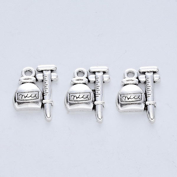 PandaHall Tibetan Style Alloy Pendants, Cadmium Free & Lead Free, Medical Items, Antique Silver, 18x13x3mm, Hole: 1.6mm, about 375pcs/500g...
PandaHall Tibetan Style Alloy Pendants, Cadmium Free & Lead Free, Medical Items, Antique Silver, 18x13x3mm, Hole: 1.6mm, about 375pcs/500g...