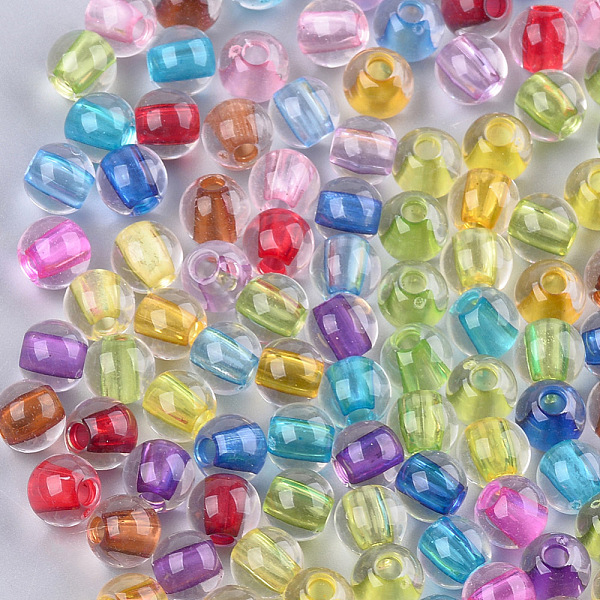 PandaHall Transparent Acrylic Beads, Round, Mixed Color, 6x5mm, Hole: 2mm, about 450pcs/50g Acrylic Round Multicolor
PandaHall Transparent Acrylic Beads, Round, Mixed Color, 6x5mm, Hole: 2mm, about 450pcs/50g Acrylic Round Multicolor