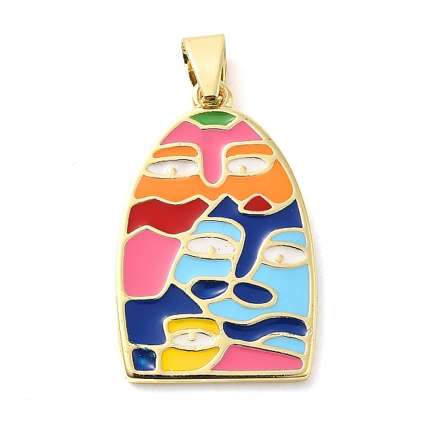 PandaHall Real 18K Gold Plated Brass Pendants, with Enamel, Arch Charm, Colorful, 27.5x17.5x2mm, Hole: 5.5x3.5mm Brass+Enamel Arch
PandaHall Real 18K Gold Plated Brass Pendants, with Enamel, Arch Charm, Colorful, 27.5x17.5x2mm, Hole: 5.5x3.5mm Brass+Enamel Arch