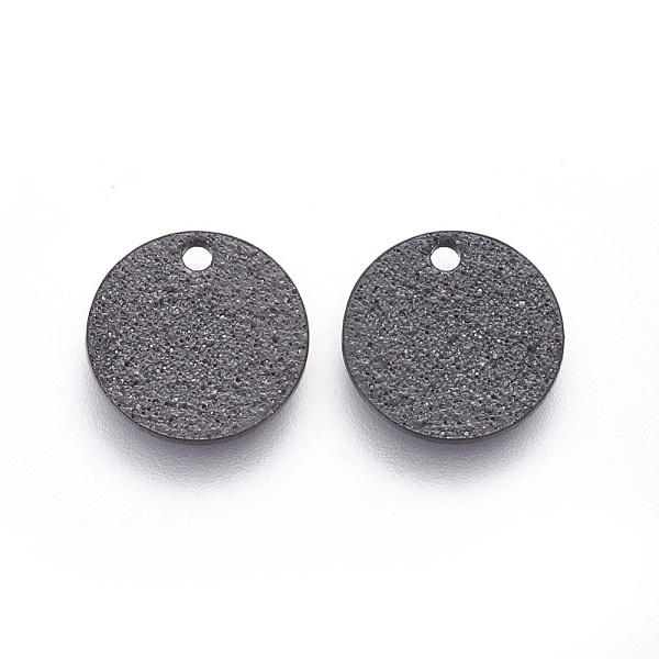 PandaHall 304 Stainless Steel Charms, Textured, Flat Round with Bumpy, Electrophoresis Black, 10x1mm, Hole: 1.2mm 304 Stainless Steel Flat...
PandaHall 304 Stainless Steel Charms, Textured, Flat Round with Bumpy, Electrophoresis Black, 10x1mm, Hole: 1.2mm 304 Stainless Steel Flat...
