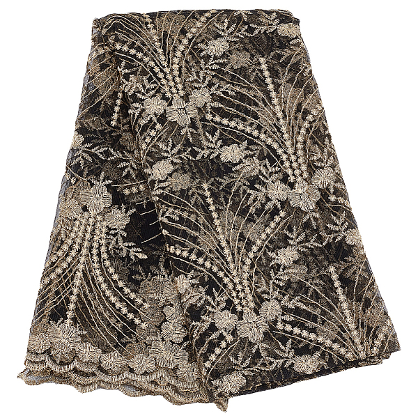 PandaHall BENECREAT 1PC Polyester 3D Floral Embroidered Wavy Edge Lace Fabric, for DIY Clothing Accessories, Dark Khaki, 51-1/8~55-1/8 inch...
PandaHall BENECREAT 1PC Polyester 3D Floral Embroidered Wavy Edge Lace Fabric, for DIY Clothing Accessories, Dark Khaki, 51-1/8~55-1/8 inch...