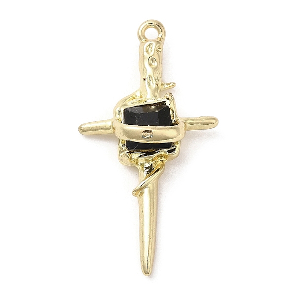 PandaHall Alloy Rhinestone Pendants, Golden, Cross Charms, Jet, 35x18x9mm, Hole: 1.5mm Alloy+Rhinestone Cross Black
PandaHall Alloy Rhinestone Pendants, Golden, Cross Charms, Jet, 35x18x9mm, Hole: 1.5mm Alloy+Rhinestone Cross Black