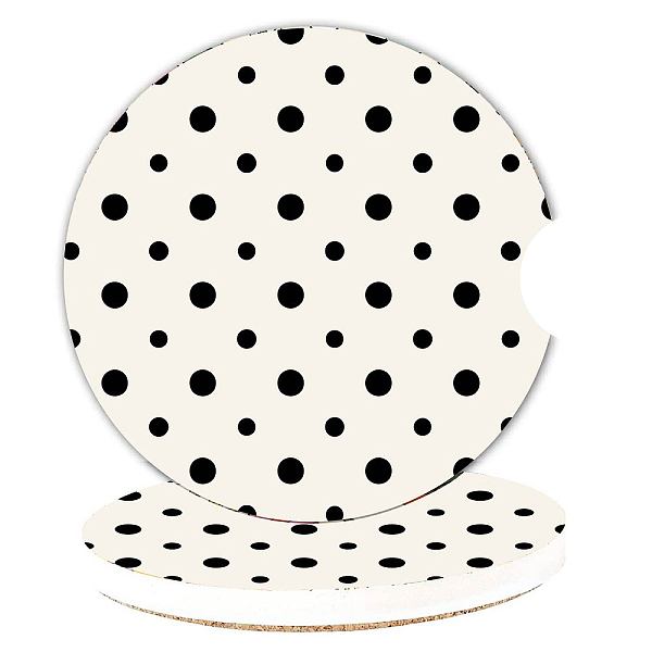 PandaHall Ceramic & Cork Car Cup Holder Insert Pad, Car Drink Holder Mats, Car Coaster, Flat Round, Polka Dot, 65x5mm, 2Pcs/set Ceramics...
PandaHall Ceramic & Cork Car Cup Holder Insert Pad, Car Drink Holder Mats, Car Coaster, Flat Round, Polka Dot, 65x5mm, 2Pcs/set Ceramics...
