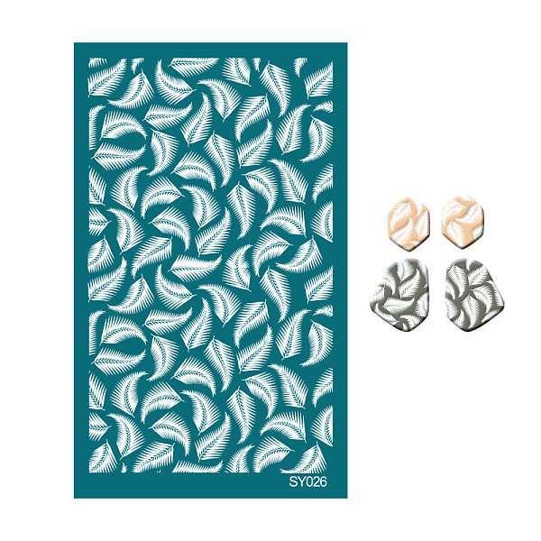 PandaHall Reusable Polyester Screen Printing Stencil, for Painting on Wood, DIY Decoration T-Shirt Fabric, Leaf Pattern, 15x9cm Polyester...
PandaHall Reusable Polyester Screen Printing Stencil, for Painting on Wood, DIY Decoration T-Shirt Fabric, Leaf Pattern, 15x9cm Polyester...