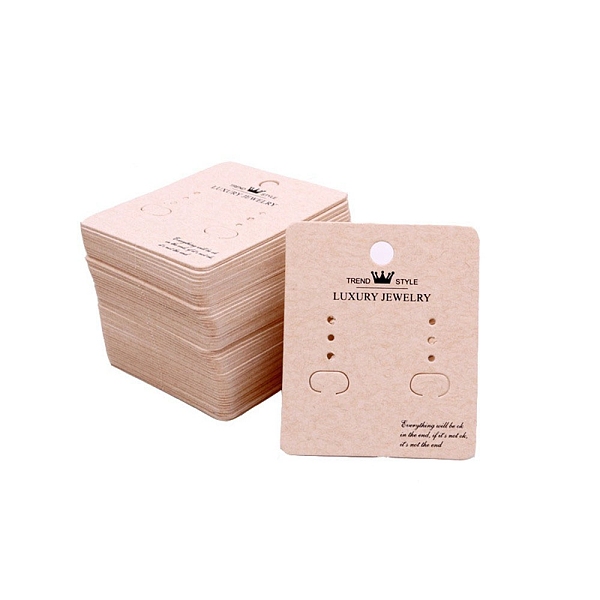 PandaHall 100Pcs Paper Earring Display Cards, Misty Rose, Rectangle, 6x5cm Paper Rectangle
PandaHall 100Pcs Paper Earring Display Cards, Misty Rose, Rectangle, 6x5cm Paper Rectangle