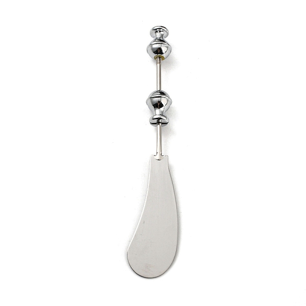 PandaHall 201 Stainless Steel Cake Spatulas, Bakewere Tool, Stainless Steel Color, 155x26.5x15mm 201 Stainless Steel
PandaHall 201 Stainless Steel Cake Spatulas, Bakewere Tool, Stainless Steel Color, 155x26.5x15mm 201 Stainless Steel