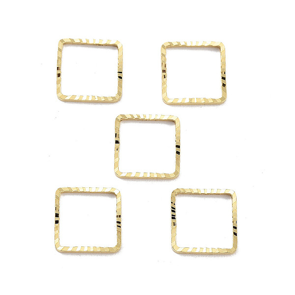 PandaHall Brass Beads Frames, Cadmium Free & Lead Free, Square, Real 24K Gold Plated, 8x8x1mm Brass Square
PandaHall Brass Beads Frames, Cadmium Free & Lead Free, Square, Real 24K Gold Plated, 8x8x1mm Brass Square