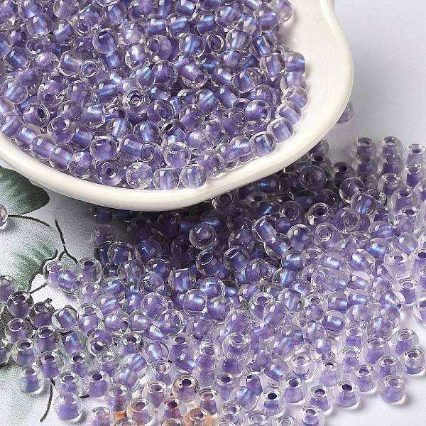 PandaHall 6/0 Transparent Colours Glass Seed Beads, Rondelle, Medium Purple, 4x3mm, Hole: 1.4mm, about 7500pcs/pound Glass Rondelle
PandaHall 6/0 Transparent Colours Glass Seed Beads, Rondelle, Medium Purple, 4x3mm, Hole: 1.4mm, about 7500pcs/pound Glass Rondelle