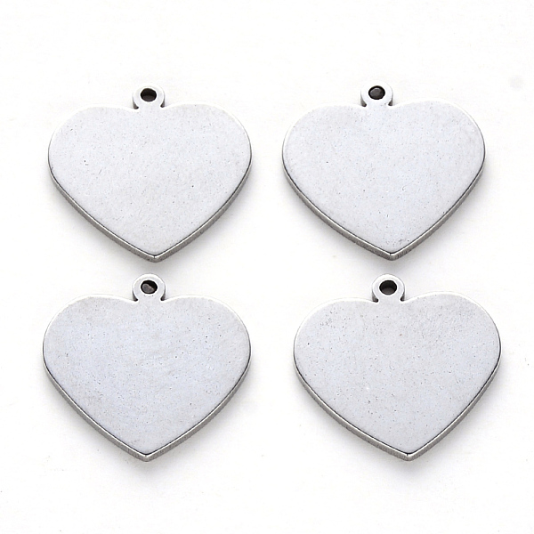 PandaHall 201 Stainless Steel Charms, Laser Cut, Stamping Blank Tag, Heart, Stainless Steel Color, 15x15x1mm, Hole: 1.2mm 201 Stainless...
PandaHall 201 Stainless Steel Charms, Laser Cut, Stamping Blank Tag, Heart, Stainless Steel Color, 15x15x1mm, Hole: 1.2mm 201 Stainless...
