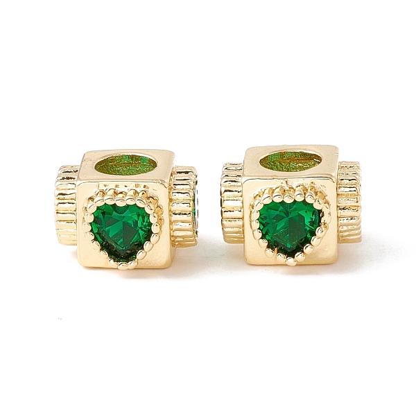PandaHall Rack Plating Brass Micro Pave Cubic Zirconia European Beads, Large Hole Beads, Long-Lasting Plated, Cadmium Free & Lead Free, Cube...
PandaHall Rack Plating Brass Micro Pave Cubic Zirconia European Beads, Large Hole Beads, Long-Lasting Plated, Cadmium Free & Lead Free, Cube...