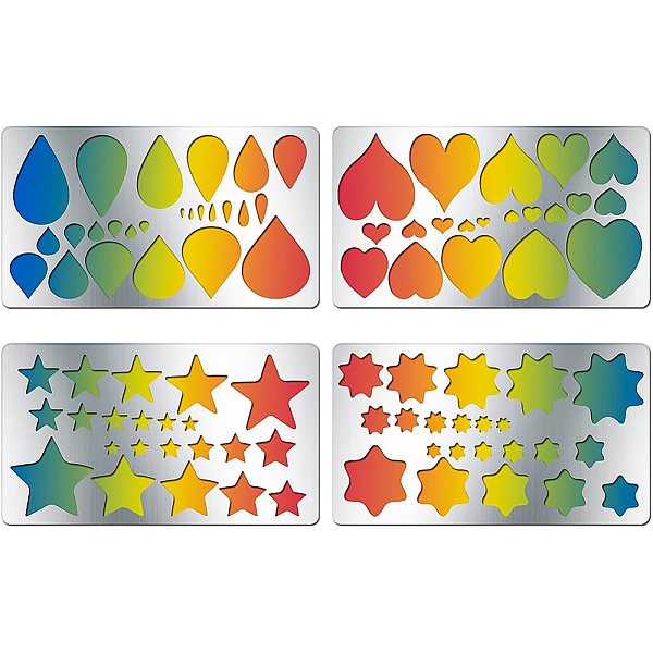 PandaHall BENECREAT 4 Styles Steel Cutting Dies Stencils, for DIY Scrapbooking/Photo Album, Decorative Embossing DIY Paper Card, Mixed...
PandaHall BENECREAT 4 Styles Steel Cutting Dies Stencils, for DIY Scrapbooking/Photo Album, Decorative Embossing DIY Paper Card, Mixed...
