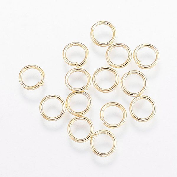 PandaHall 304 Stainless Steel Jump Rings, Open Jump Rings, Golden, 20 Gauge, 5x0.8mm, Inner Diameter: 3.3mm 304 Stainless Steel
PandaHall 304 Stainless Steel Jump Rings, Open Jump Rings, Golden, 20 Gauge, 5x0.8mm, Inner Diameter: 3.3mm 304 Stainless Steel