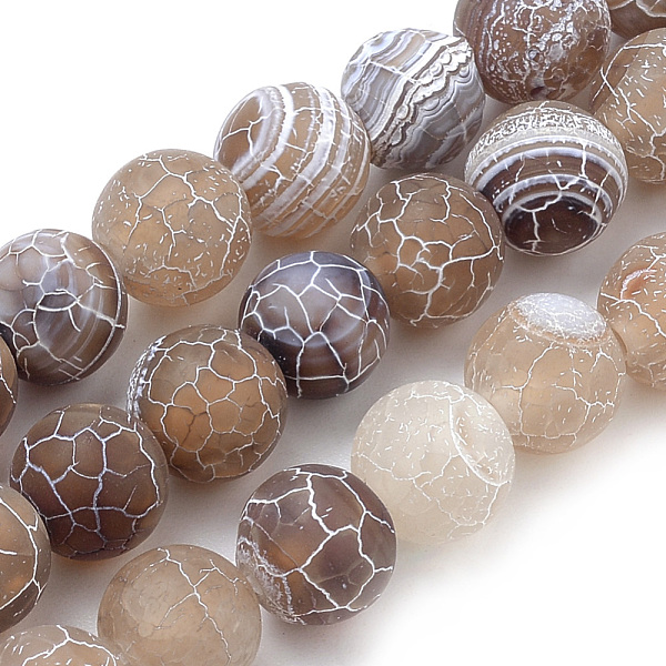 PandaHall Natural Weathered Agate Beads Strands, Frosted, Dyed, Round, Camel, 10mm, Hole: 1mm, about 37~40pcs/strand, 14.9~15.1 inch..., Brown
PandaHall Natural Weathered Agate Beads Strands, Frosted, Dyed, Round, Camel, 10mm, Hole: 1mm, about 37~40pcs/strand, 14.9~15.1 inch..., Brown