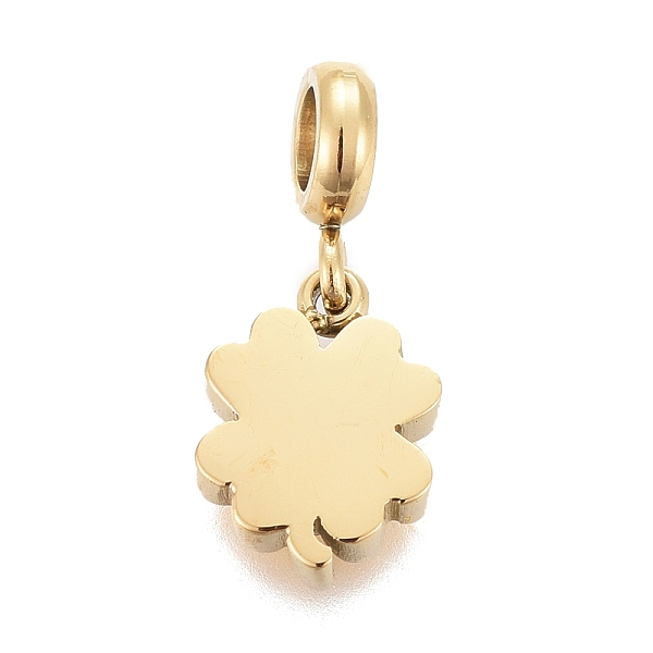 PandaHall Ion Plating(IP) 304 Stainless Steel Charms, with Tube Bails, Manual Polishing, Clover, Golden, 14mm, Pendant: 8.4x6.2x1.8mm, Hole...
PandaHall Ion Plating(IP) 304 Stainless Steel Charms, with Tube Bails, Manual Polishing, Clover, Golden, 14mm, Pendant: 8.4x6.2x1.8mm, Hole...