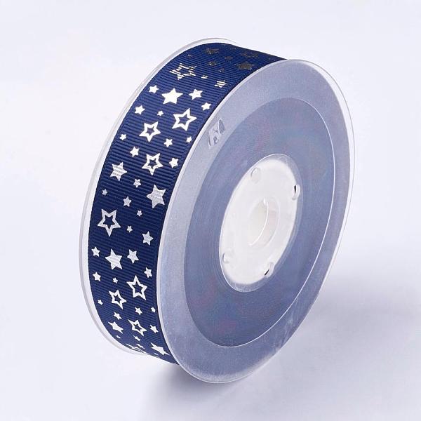 PandaHall Polyester Grosgrain Ribbon, Star Pattern, Blue, 1 inch(25mm), about 100yards/roll(91.44m/roll) Polyester Blue
PandaHall Polyester Grosgrain Ribbon, Star Pattern, Blue, 1 inch(25mm), about 100yards/roll(91.44m/roll) Polyester Blue