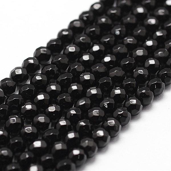 PandaHall Natural Black Onyx Beads Strands, Grade A, Faceted, Round, 4mm, Hole: 1mm, about 96pcs/strand, 14.9 inch~15.1 inch Black Onyx...
PandaHall Natural Black Onyx Beads Strands, Grade A, Faceted, Round, 4mm, Hole: 1mm, about 96pcs/strand, 14.9 inch~15.1 inch Black Onyx...