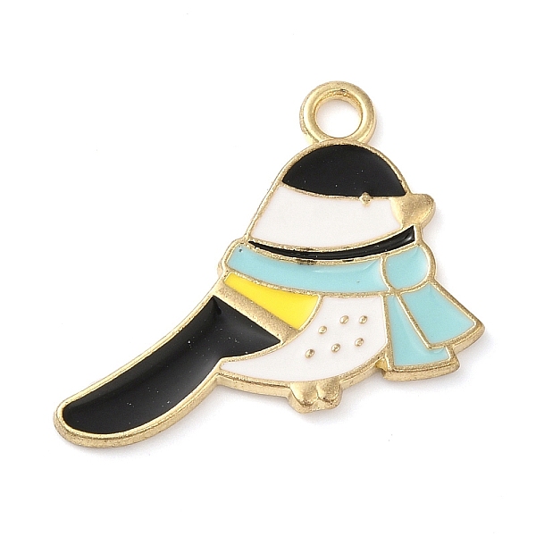 PandaHall Alloy Enamel Pendants, Long-Lasting Plated, Golden, Bird Charm, Black, 19.5x25x1.5mm, Hole: 2mm Alloy+Enamel Bird Black
PandaHall Alloy Enamel Pendants, Long-Lasting Plated, Golden, Bird Charm, Black, 19.5x25x1.5mm, Hole: 2mm Alloy+Enamel Bird Black
