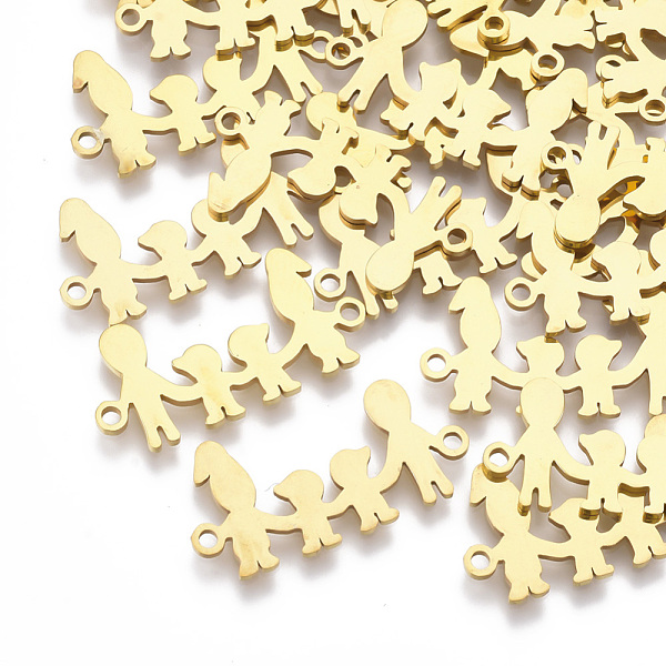 PandaHall 201 Stainless Steel Links connectors, Laser Cut Links, Family, Golden, 26x13x1mm, Hole: 1.6mm 201 Stainless Steel Human
PandaHall 201 Stainless Steel Links connectors, Laser Cut Links, Family, Golden, 26x13x1mm, Hole: 1.6mm 201 Stainless Steel Human