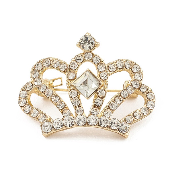 PandaHall Rhinestone Crown Brooch Pin, Alloy Badge for Backpack Clothes, Golden, 24.5x32x13mm Alloy+Rhinestone Crown Clear
PandaHall Rhinestone Crown Brooch Pin, Alloy Badge for Backpack Clothes, Golden, 24.5x32x13mm Alloy+Rhinestone Crown Clear