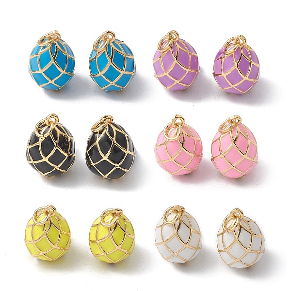PandaHall Rack Plating Brass Enamel Pendants, Teardrop Charm, with Jump Ring, Long-Lasting Plated, Real 18K Gold Plated, Mixed Color..., Multicolor
PandaHall Rack Plating Brass Enamel Pendants, Teardrop Charm, with Jump Ring, Long-Lasting Plated, Real 18K Gold Plated, Mixed Color..., Multicolor