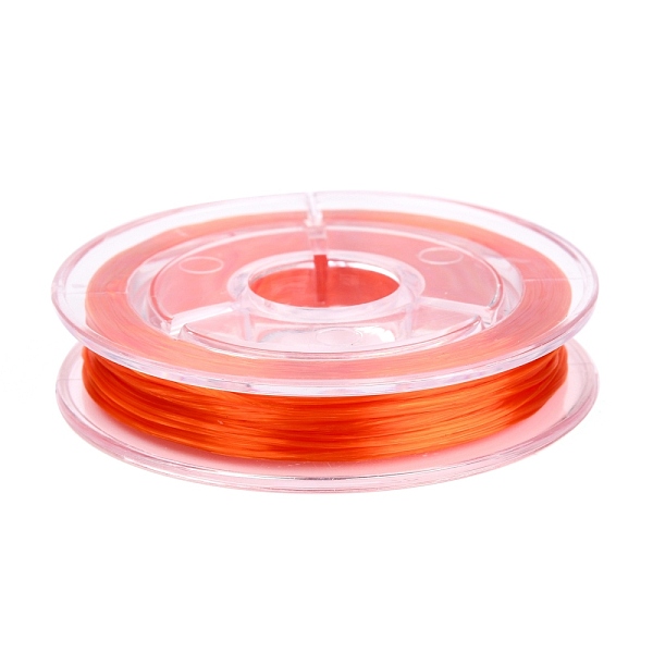 PandaHall Flat Japanese Crystal Elastic Stretch Thread, for Bracelets Gemstone Jewelry Making Beading Craft, Orange Red, 0.38mm, about 10.93... 
PandaHall Flat Japanese Crystal Elastic Stretch Thread, for Bracelets Gemstone Jewelry Making Beading Craft, Orange Red, 0.38mm, about 10.93...