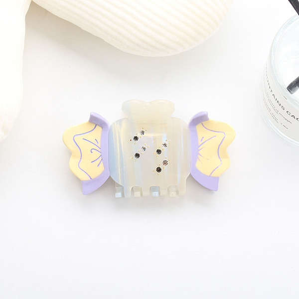 PandaHall Candy Shape Cellulose Acetate Large Claw Hair Clips, with Rhinestones, Hair Accessories for Women & Girls, Yellow, 94x53x52mm...
PandaHall Candy Shape Cellulose Acetate Large Claw Hair Clips, with Rhinestones, Hair Accessories for Women & Girls, Yellow, 94x53x52mm...