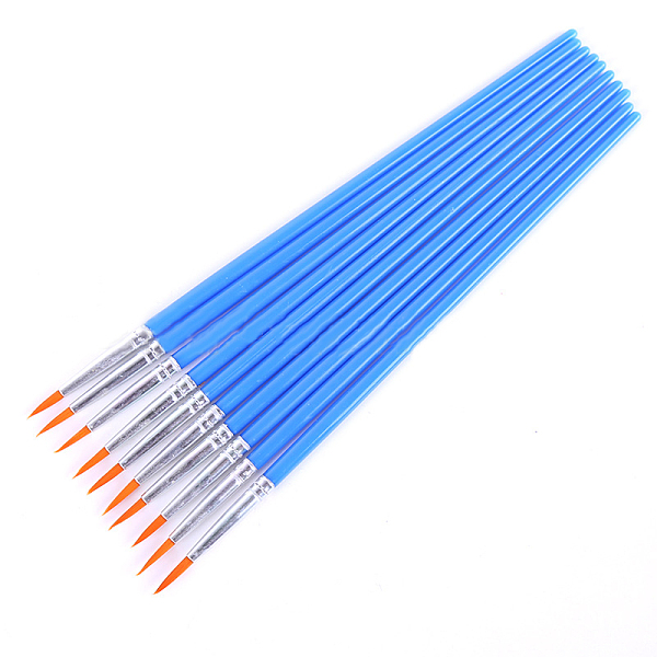 PandaHall Plastic Micro Detail Paint Brush, with Nylon Brush Head and Aluminium Tube, for Painting Clay Tool, Dodger Blue, 1.1~1.2cm Plastic
PandaHall Plastic Micro Detail Paint Brush, with Nylon Brush Head and Aluminium Tube, for Painting Clay Tool, Dodger Blue, 1.1~1.2cm Plastic