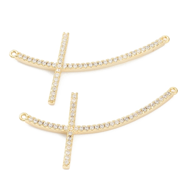 PandaHall Brass Micro Pave Clear Cubic Zirconia Pendants, Cross, Religion, Real 18K Gold Plated, 24x48x3mm, Hole: 1mm Brass+Cubic Zirconia...
PandaHall Brass Micro Pave Clear Cubic Zirconia Pendants, Cross, Religion, Real 18K Gold Plated, 24x48x3mm, Hole: 1mm Brass+Cubic Zirconia...