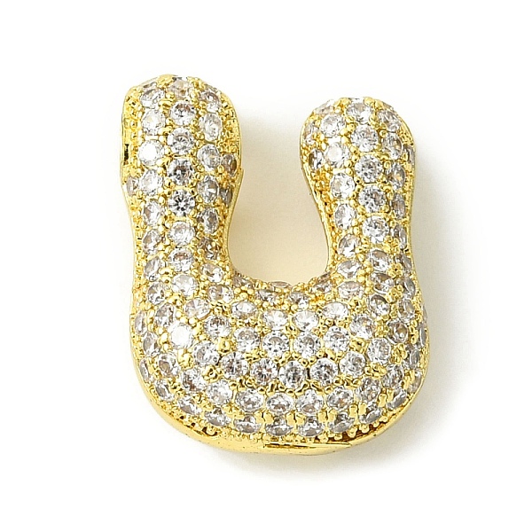 PandaHall Rack Plating Brass Cubic Zirconia Pendants, Cadmium Free & Lead Free, Long-Lasting Plated, Alphabet, Letter U, 22x16.5x9mm, Hole..., Clear
PandaHall Rack Plating Brass Cubic Zirconia Pendants, Cadmium Free & Lead Free, Long-Lasting Plated, Alphabet, Letter U, 22x16.5x9mm, Hole..., Clear