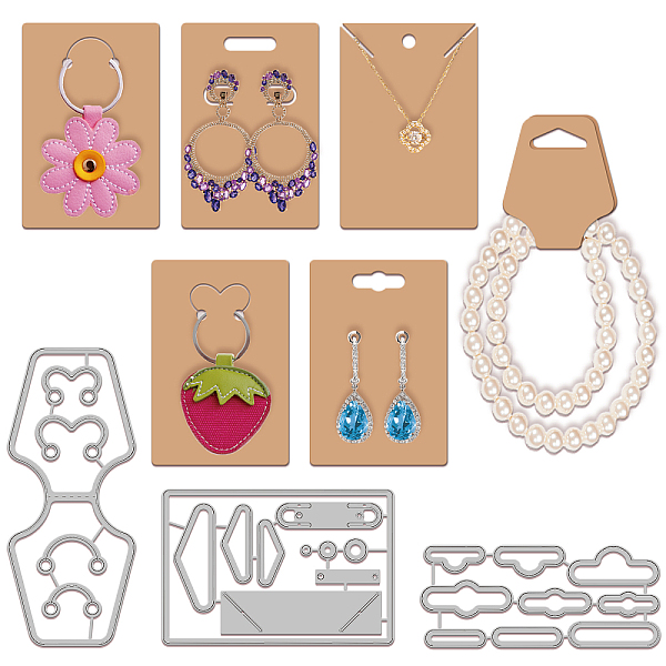PandaHall GLOBLELAND 24Pcs Earring Display Cards Cutting Dies Metal Jewelry Card Die Cuts Embossing Stencils Template for Paper Card Making...
PandaHall GLOBLELAND 24Pcs Earring Display Cards Cutting Dies Metal Jewelry Card Die Cuts Embossing Stencils Template for Paper Card Making...