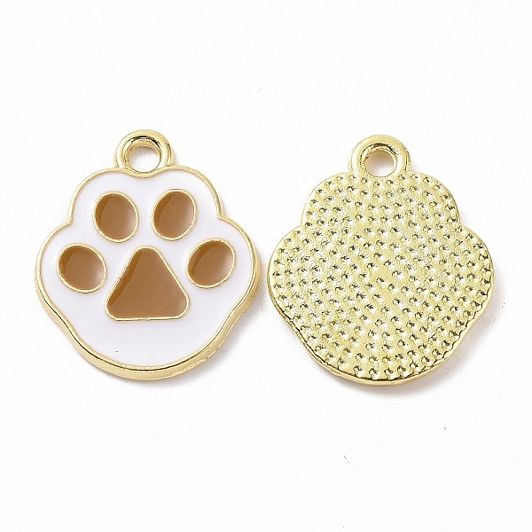 PandaHall Alloy Enamel Pendants, Cat Paw Print Charm, Golden, Dark Goldenrod, 17.5x15x1mm, Hole: 1.8mm Alloy+Enamel Palm
PandaHall Alloy Enamel Pendants, Cat Paw Print Charm, Golden, Dark Goldenrod, 17.5x15x1mm, Hole: 1.8mm Alloy+Enamel Palm