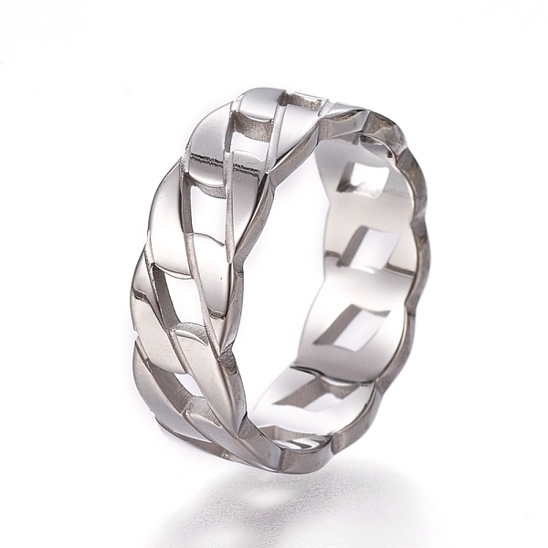 PandaHall 202 Stainless Steel Finger Rings, Stainless Steel Color, Size 6~9, 16~19mm 304 Stainless Steel
PandaHall 202 Stainless Steel Finger Rings, Stainless Steel Color, Size 6~9, 16~19mm 304 Stainless Steel