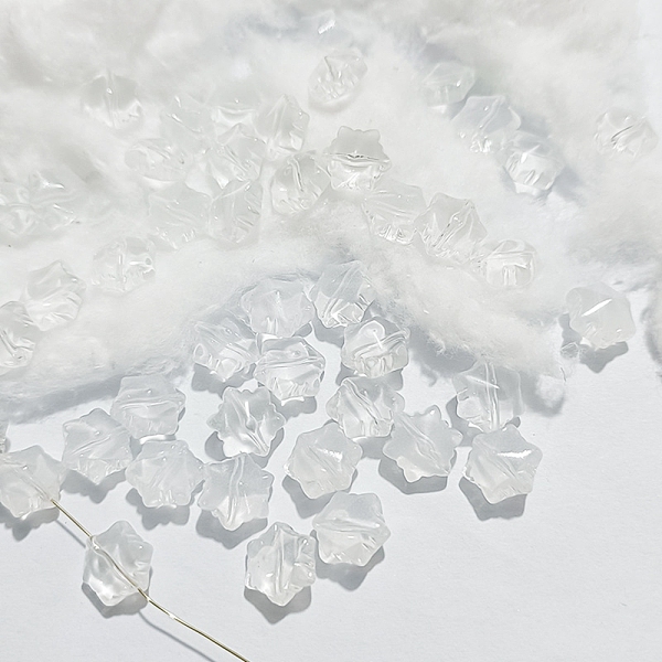 PandaHall Transparent Glass Beads, Christmas Snowflake, WhiteSmoke, 11.5x10.5x7.5mm, Hole: 1mm Glass Snowflake White
PandaHall Transparent Glass Beads, Christmas Snowflake, WhiteSmoke, 11.5x10.5x7.5mm, Hole: 1mm Glass Snowflake White